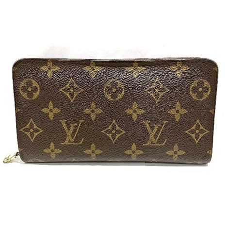 LOUIS VUITTON Monogram Portomone Zip M61727 Wallet Long 